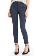 Gap Women Bi Stretch Skinny Ankle Pants - Midnight Dot