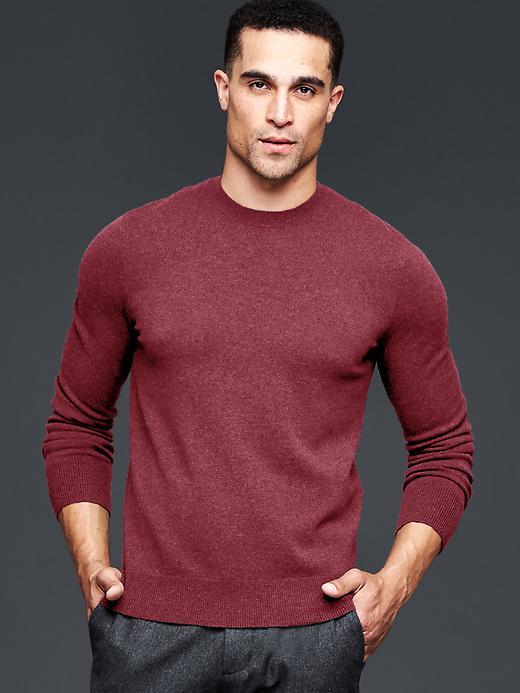 Gap Men Cashmere Crew Sweater - Red