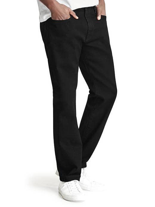 Gap Men Athletic Taper Fit Jeans - Black