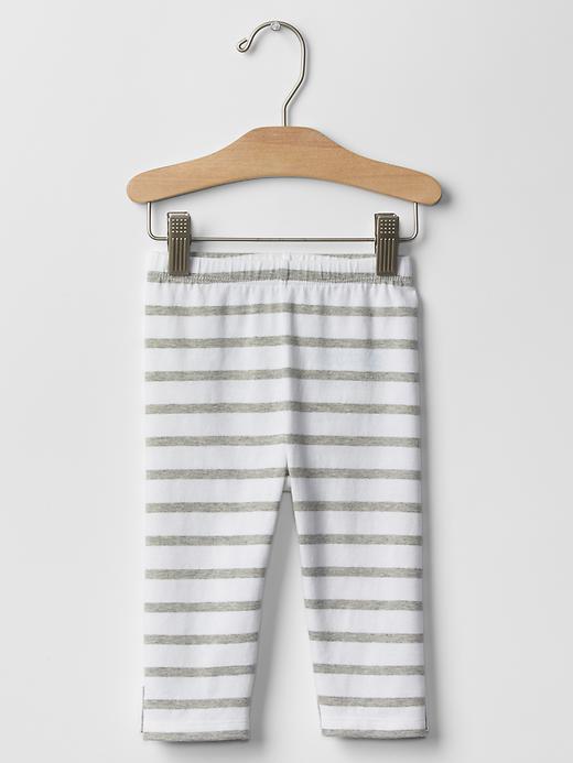 Gap Printed Bow Leggings - Gray