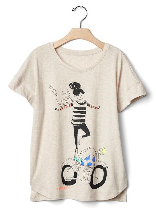 Gap Glitter Genius Graphic Tee - B2621