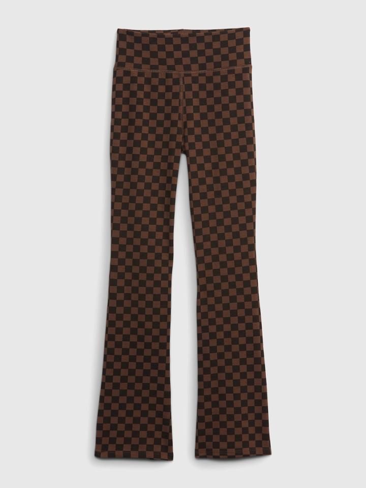 Kids Organic Cotton Flare Leggings
