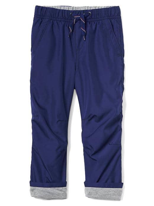 Gap Jersey Lined Pull On Pants - Deep Cobalt