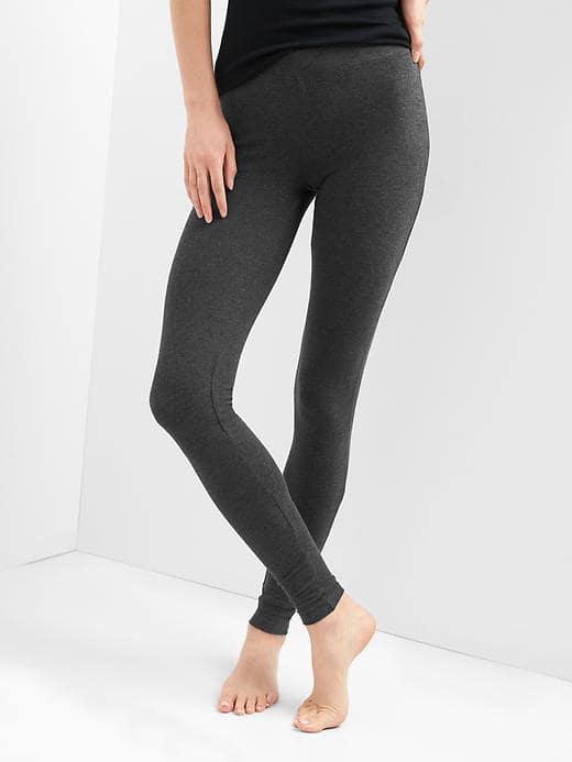Gap Women Pure Body Leggings - Charcoal Heather