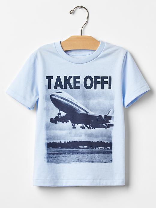 Gap Graphic Short Sleeve Tee - Bicoastal Blue