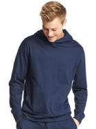 Gap Men Cozy Modal Pullover Hoodie - Navy