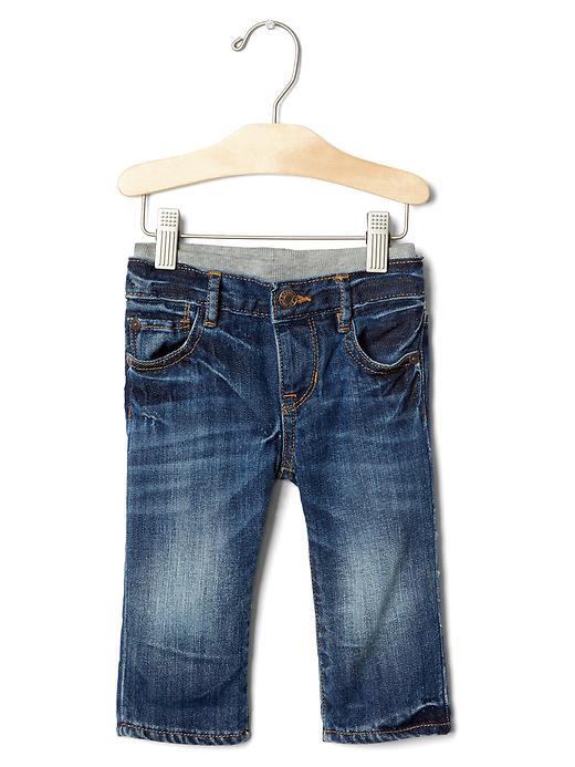 Gap 1969 My First Lined Straight Jeans - Medium Indigo