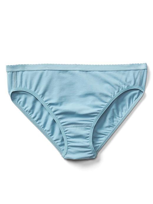 Gap Women High Cut Logo Bikini - Brook