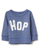 Gap Hop Crew Pullover - Blue Heather