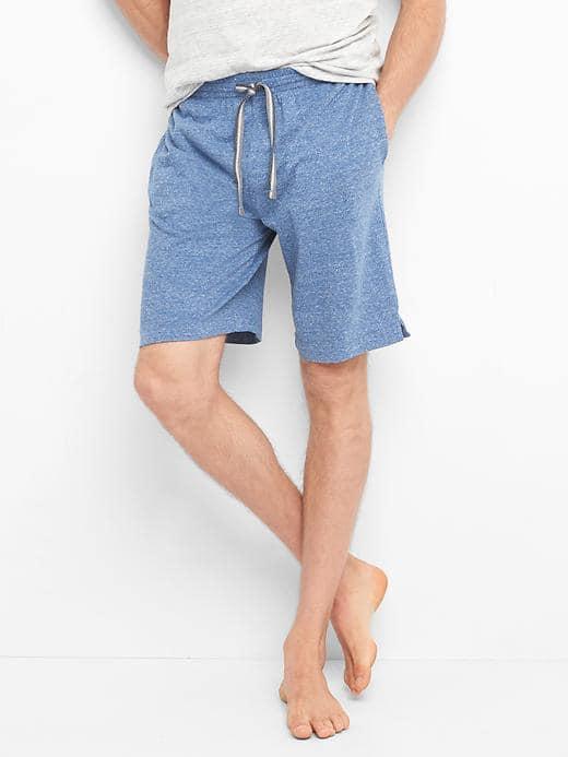Gap Women Brushed Jersey Shorts - Blue