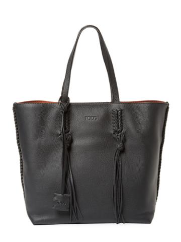 Tod Inchess Leather Tote Bag