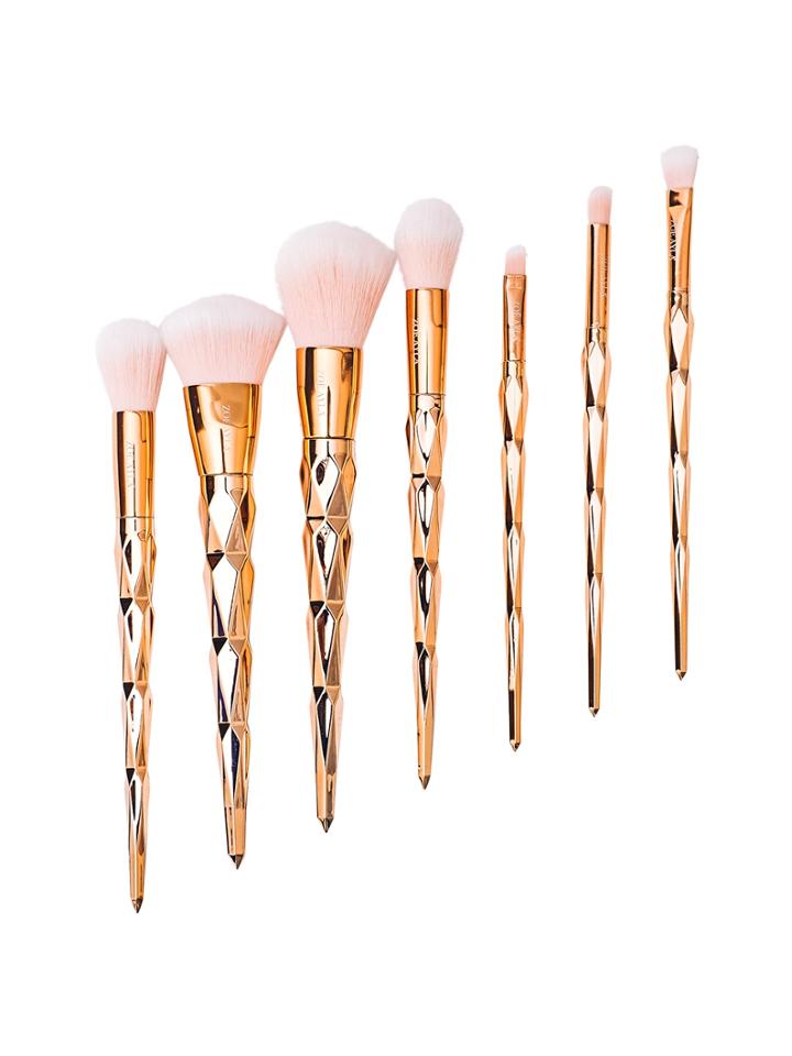 Zoe Ayla Unicorn Diamond Style Essentials Brush Set - Rose Gold (7 Pc)