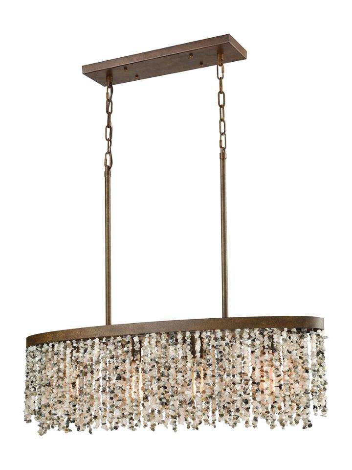 Artistic Home & Lighting Agate 4-light Chandelier