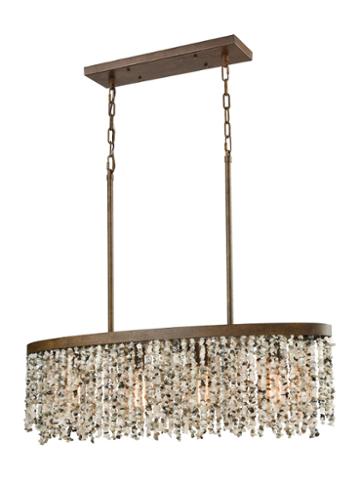 Artistic Home & Lighting Agate 4-light Chandelier