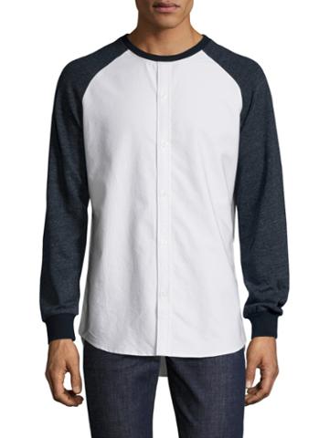 Shades Of Grey By Micah Cohen Cotton Hybrid Sweatshirt