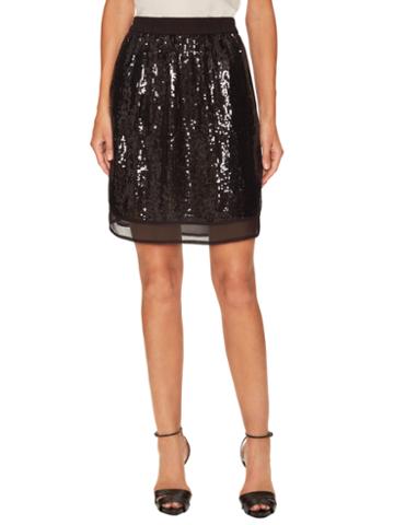 Falcon & Bloom Sienna Sequin Mini Skirt