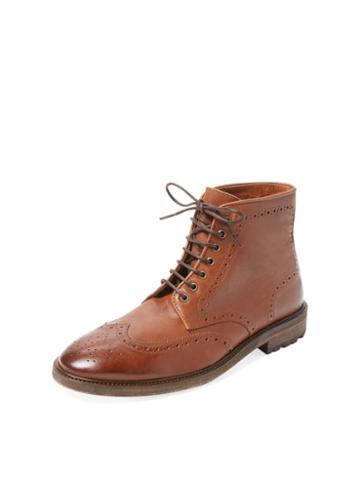Mccarren & Sons Wingtip Leather Boot
