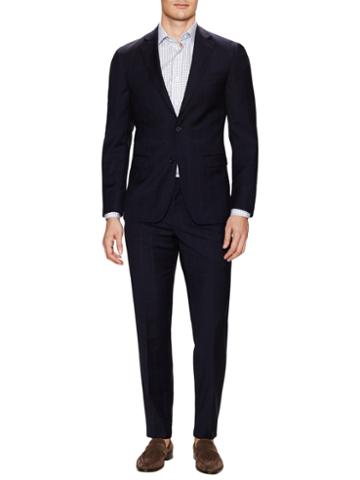 Spurr Ny Windowpane Nanotech Wool Suit