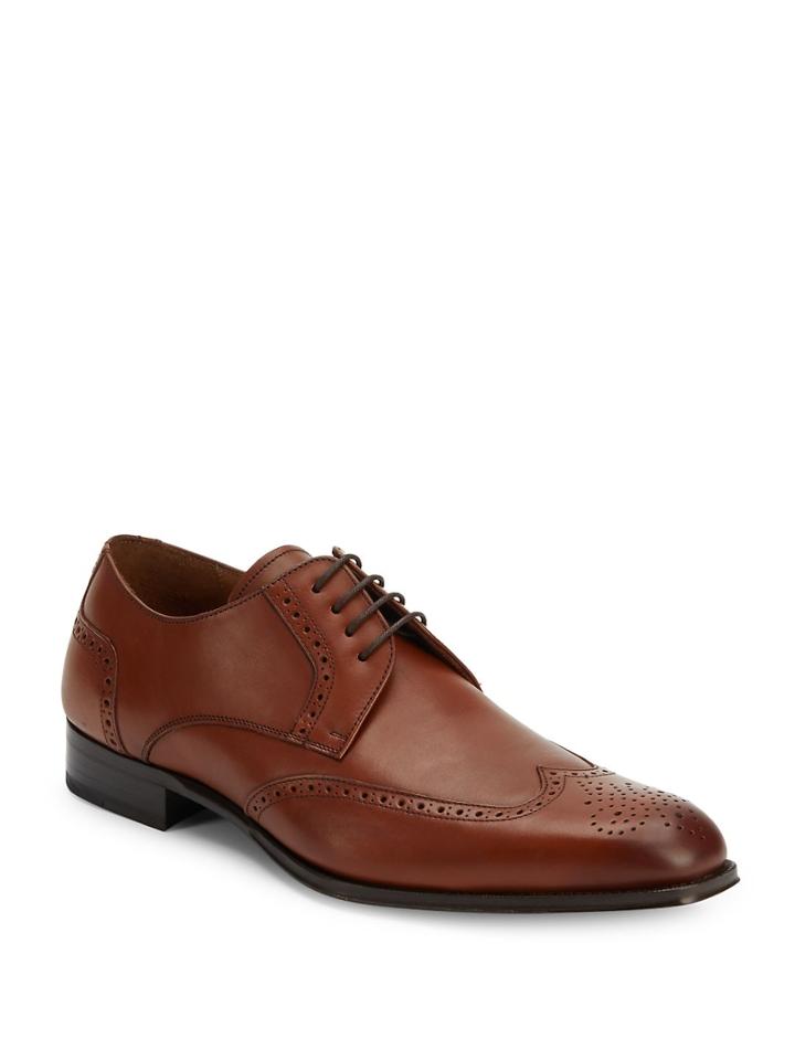 Mezlan Bosch Leather Wingtip Oxfords
