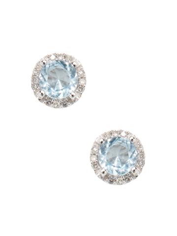 Rina Limor Halo Diamonds Earrings