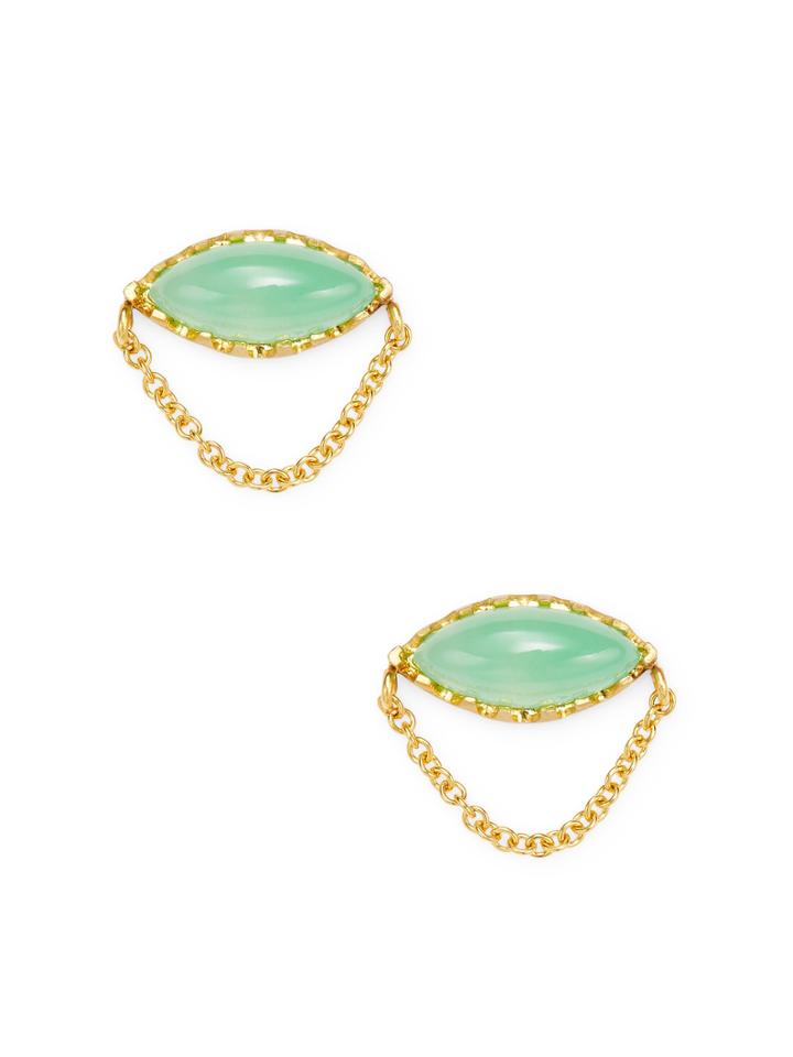 Suneera Maggie Chrysoprase Earrings
