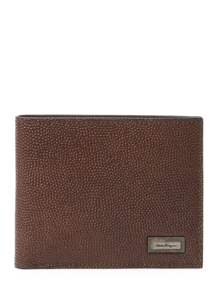 Salvatore Ferragamo Calf Leather Bifold Wallet