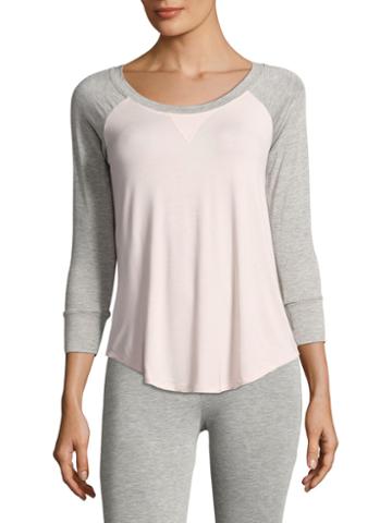 Fleur't Intimates Raglan Cuff Crewneck Top