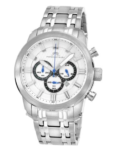 Porsamo Bleu Demetrios Stainless Steel Watch, 45mm