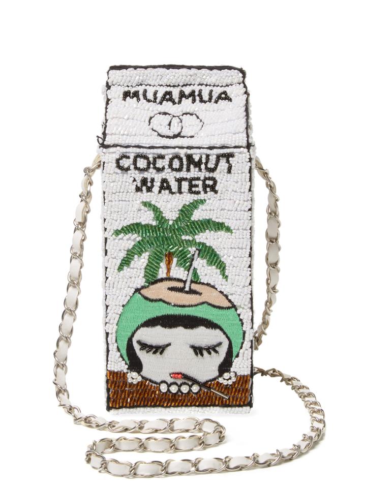 Mua Mua Dolls Coconut Water Beaded Crossbody
