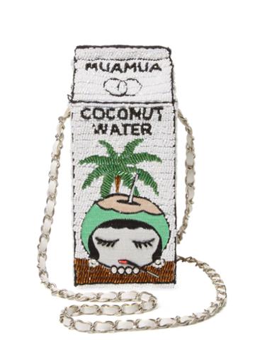 Mua Mua Dolls Coconut Water Beaded Crossbody