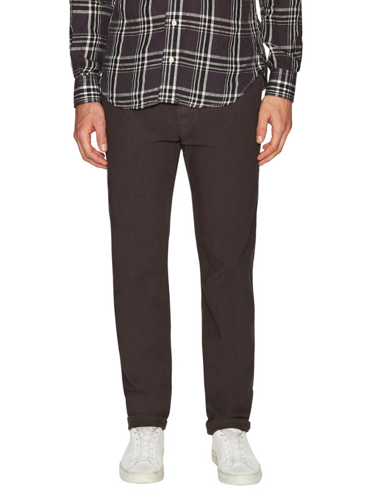Field Scout Solid Flat Front Button Chino