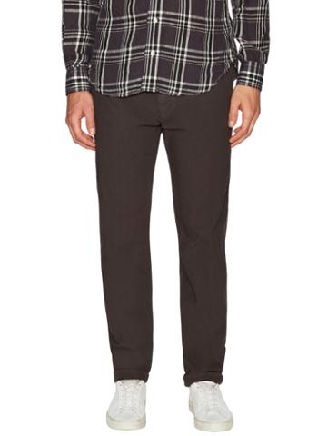 Field Scout Solid Flat Front Button Chino