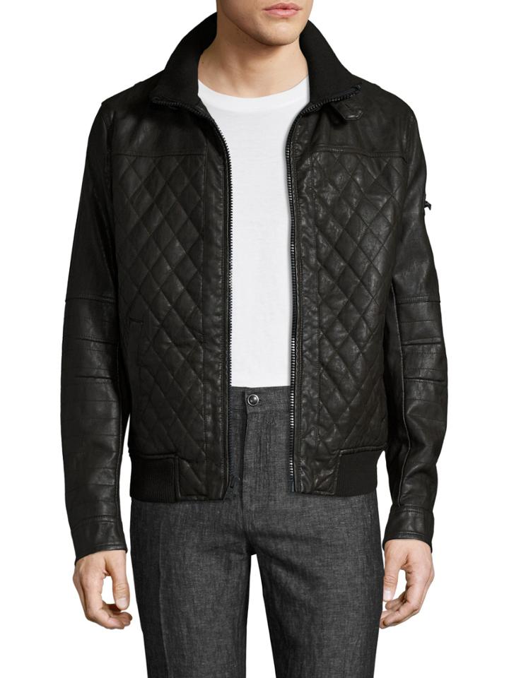Rogue State Quilted Leather Jacket