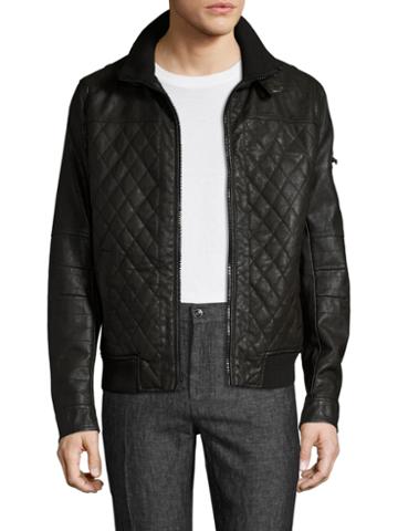Rogue State Quilted Leather Jacket