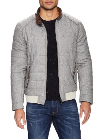 Color Siete Wool Quilted Jacket
