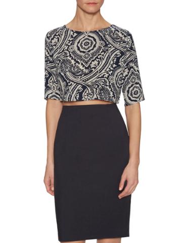 Love Sadie Printed Crop Top
