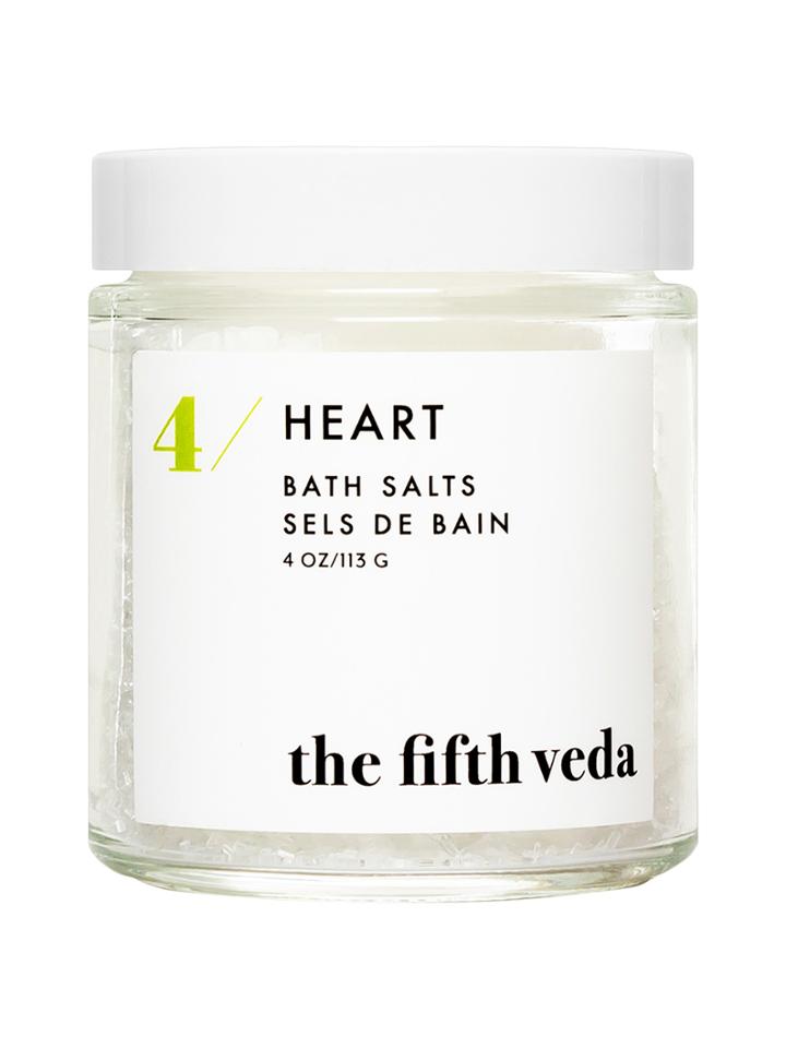 The Fifth Veda Chakra Bath Salt 4 Heart (4 Oz)