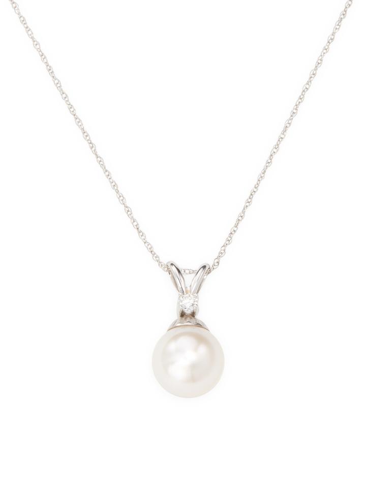 Tara Pearls 14k White Gold & Akoya Cultured Pearl Pendant