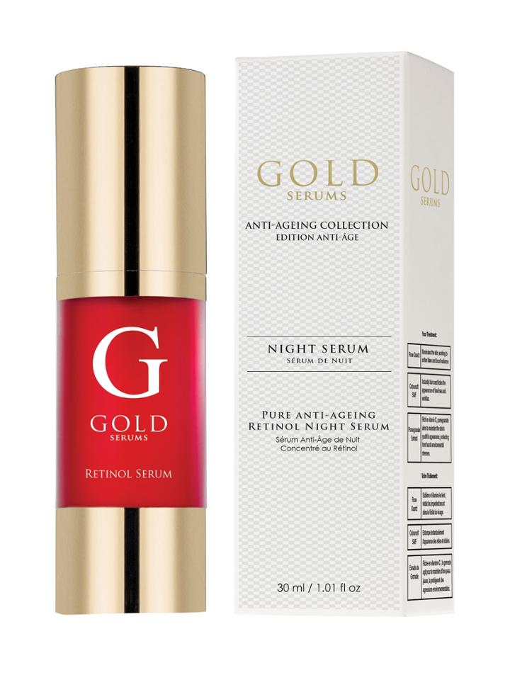 Gold Serums Pure Anti-aging Retinol Night Serum (30 Ml)