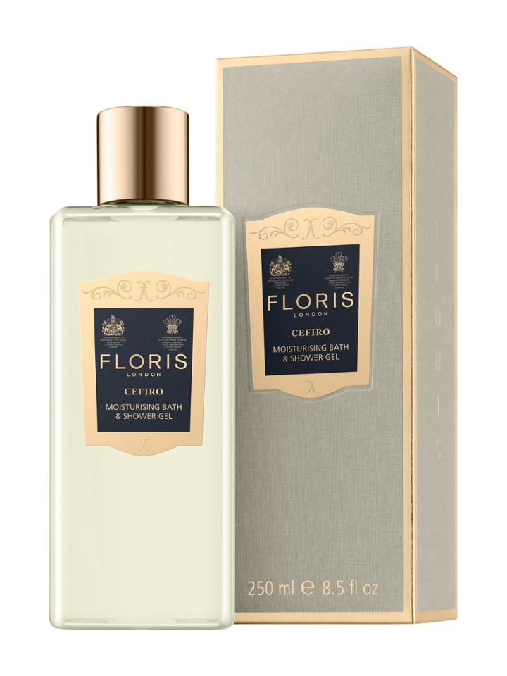 Floris London Cefiro Moisturising Bath & Shower Gel (250 Ml)