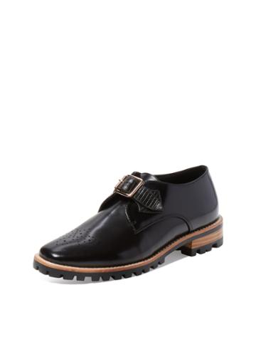 F-troupe Leather Buckle Loafer