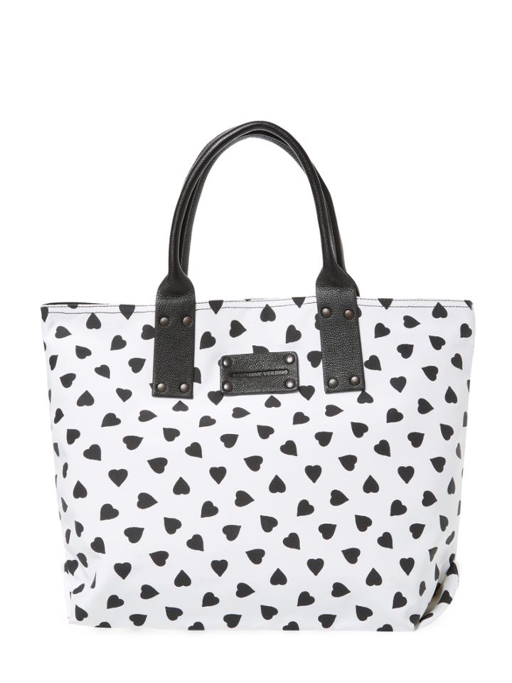 Stephane Verdino Cabas Medium Love Canvas Tote