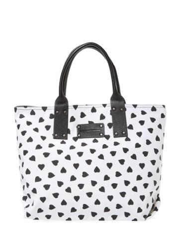 Stephane Verdino Cabas Medium Love Canvas Tote
