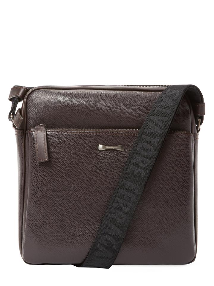 Salvatore Ferragamo Calf Leather Crossbody Bag
