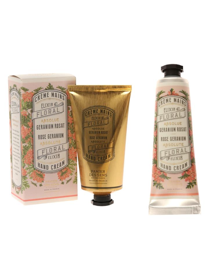 Panier Des Sens Absolutes Rose Geranium Hand Care Set
