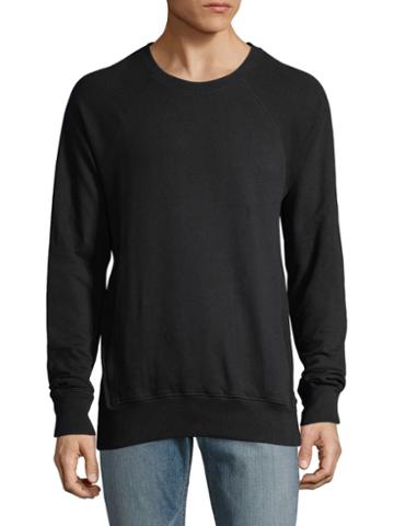 Den Im By Siki Im Crewneck Rib Cotton Sweatshirt