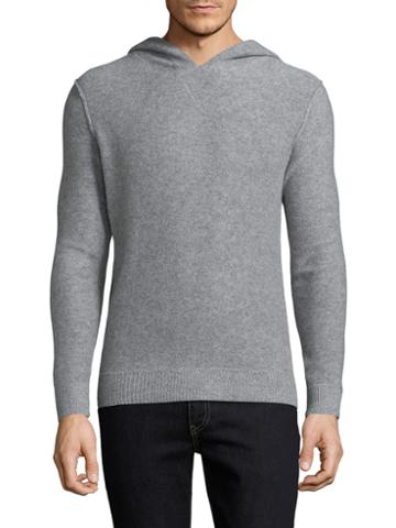 Mccarren & Sons Cashmere Popover Hoodie Sweater