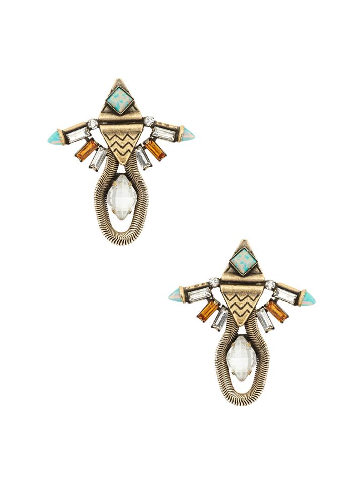Lionette Gaia Swarovski Crystal Stud Earrings