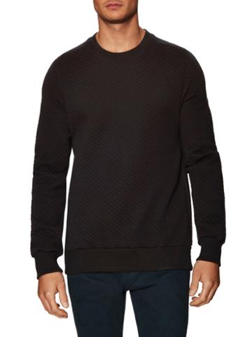 Bespoken Quilted Crewneck Sweater