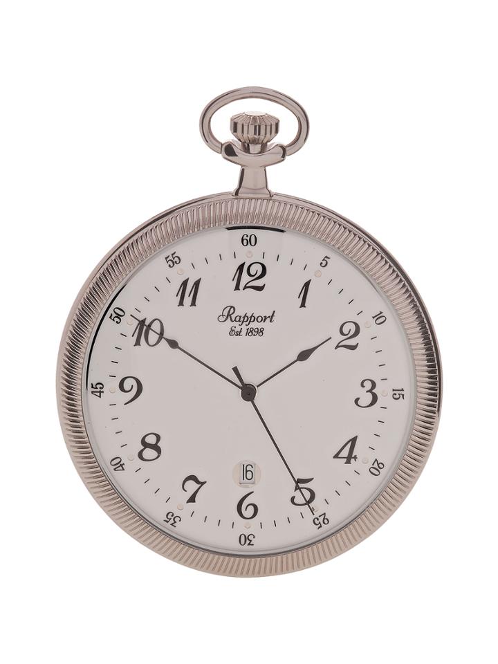 Rapport London Open Face Pocket Watch, 48mm